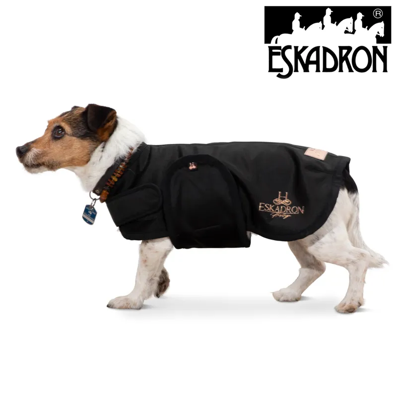 Eskadron Soft Shell Dog Coat Heritage AW20 - Black-1